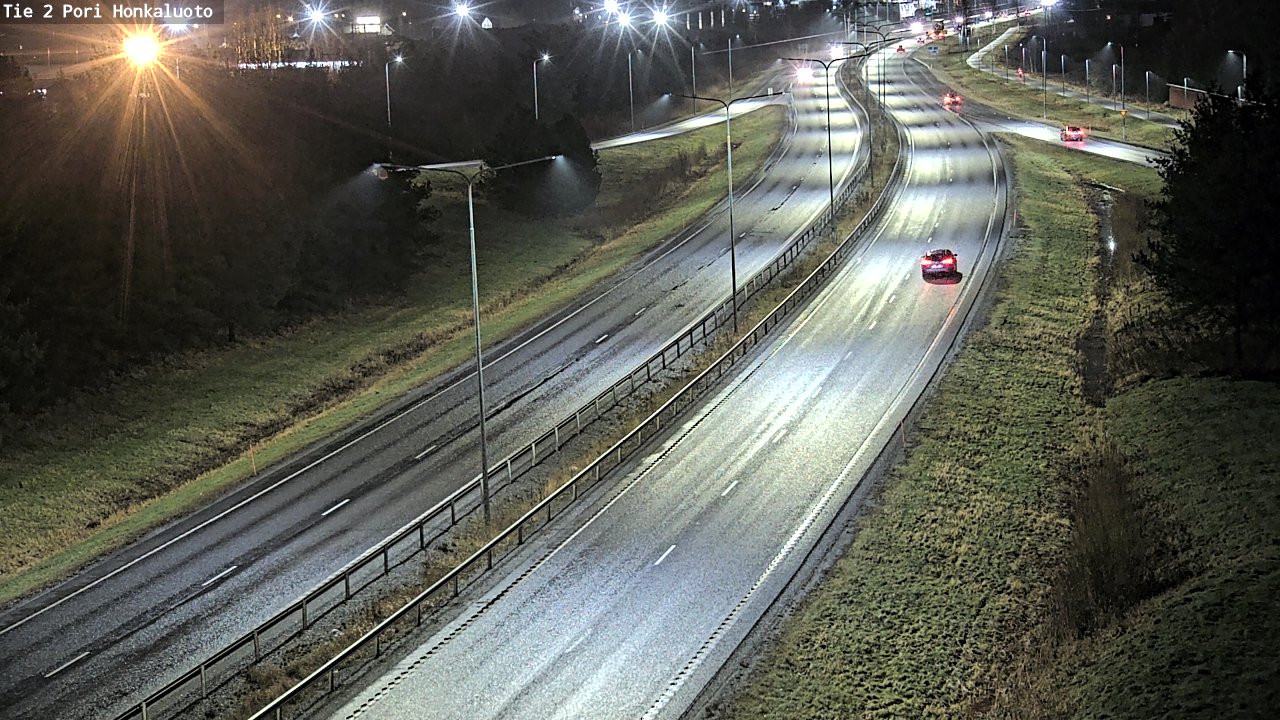 Kelikamerat Kuva Tie 2 Pori, Honkaluoto, Pori, Satakunta