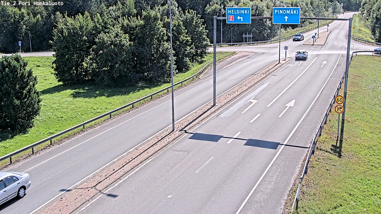 Kelikamerat Kuva Tie 2 Pori, Honkaluoto, Pori, Satakunta