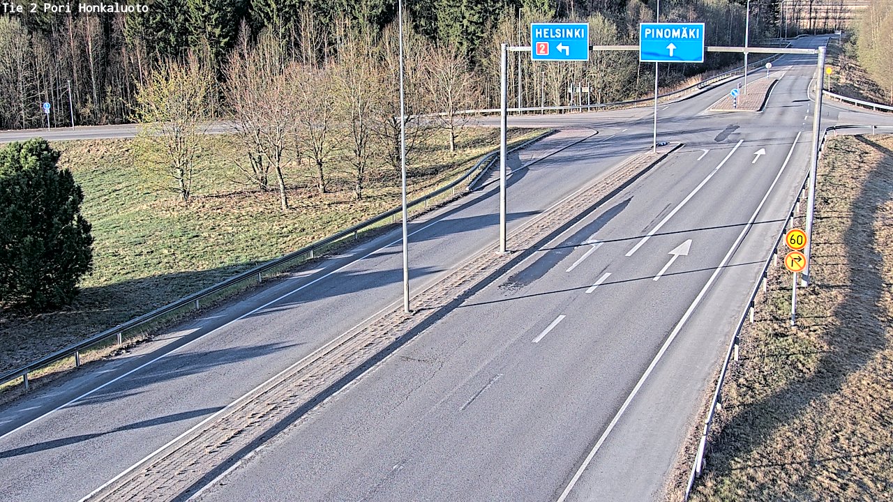 Kelikamerat Kuva Tie 2 Pori, Honkaluoto, Pori, Satakunta