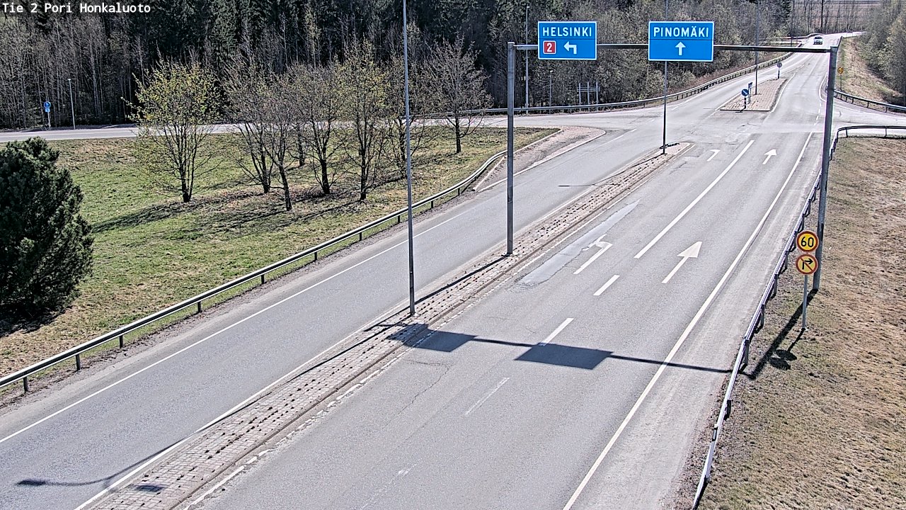 Kelikamerat Kuva Tie 2 Pori, Honkaluoto, Pori, Satakunta