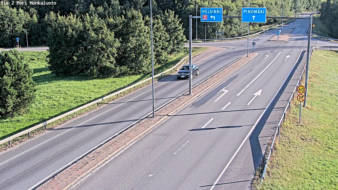 Kelikamerat Kuva Tie 2 Pori, Honkaluoto, Pori, Satakunta