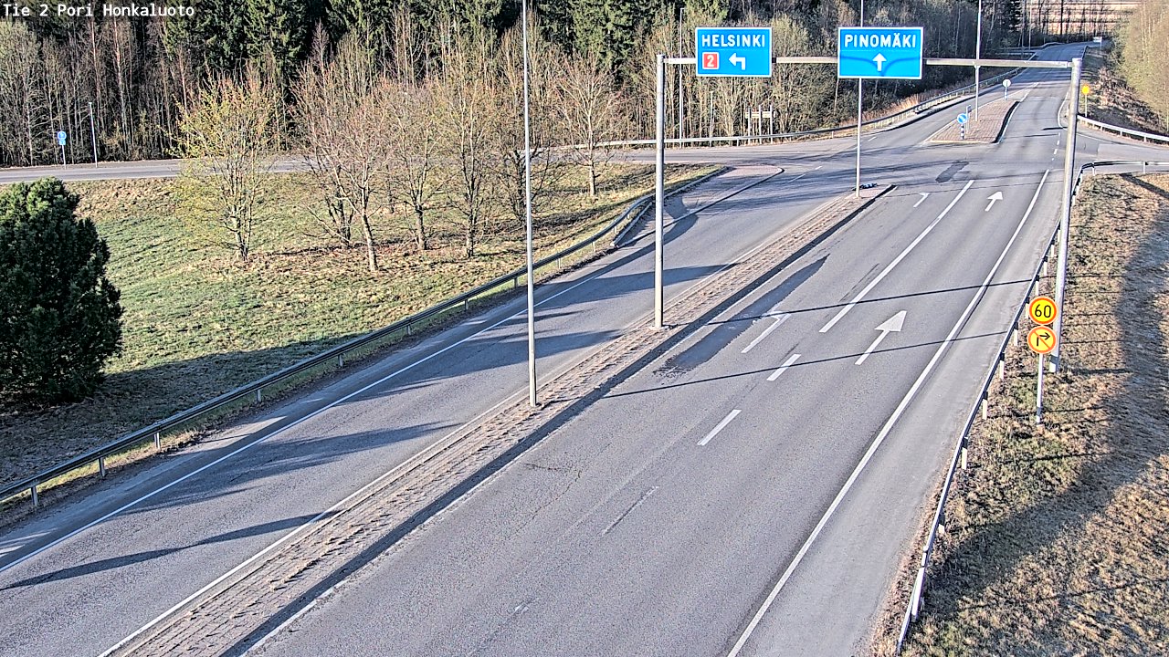 Kelikamerat Kuva Tie 2 Pori, Honkaluoto, Pori, Satakunta