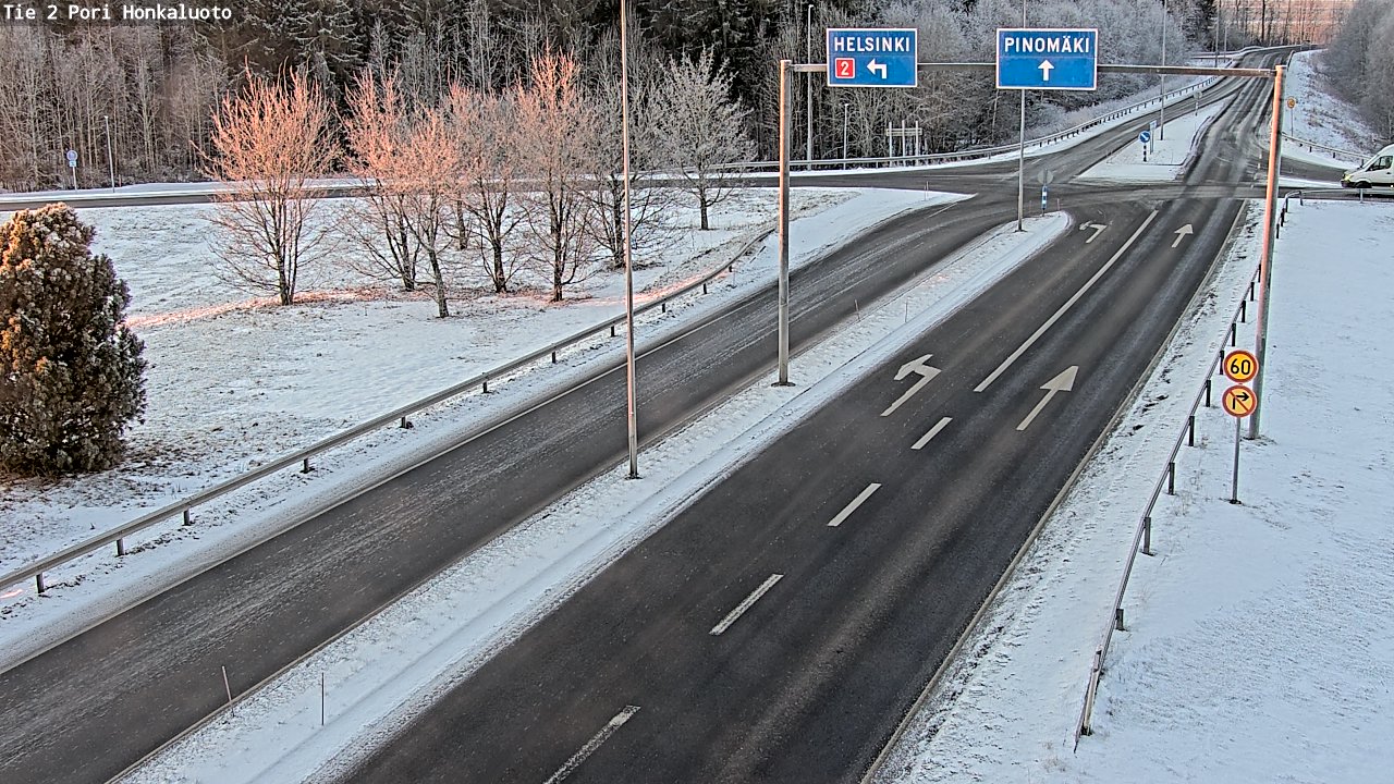Kelikamerat Kuva Tie 2 Pori, Honkaluoto, Pori, Satakunta