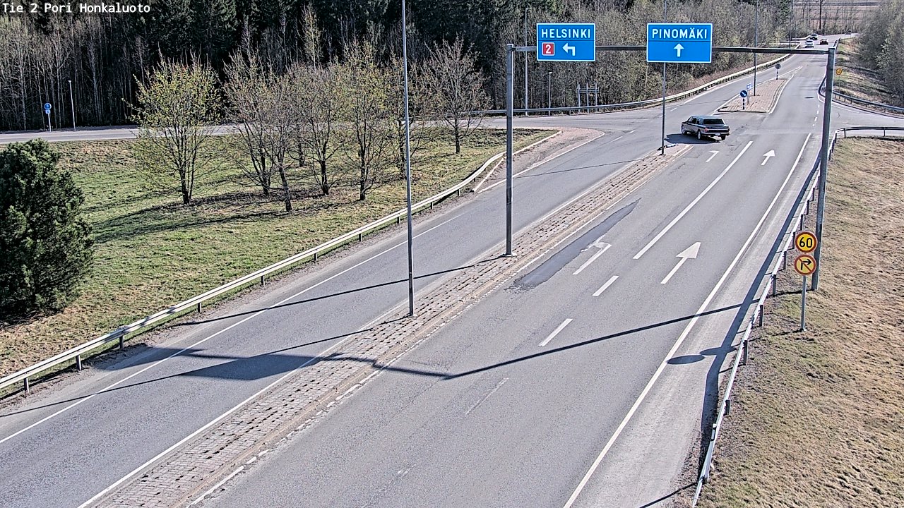 Kelikamerat Kuva Tie 2 Pori, Honkaluoto, Pori, Satakunta