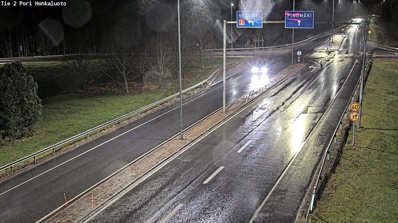 Kelikamerat Kuva Tie 2 Pori, Honkaluoto, Pori, Satakunta