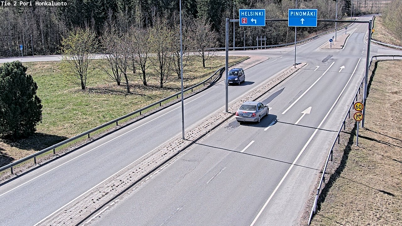 Kelikamerat Kuva Tie 2 Pori, Honkaluoto, Pori, Satakunta