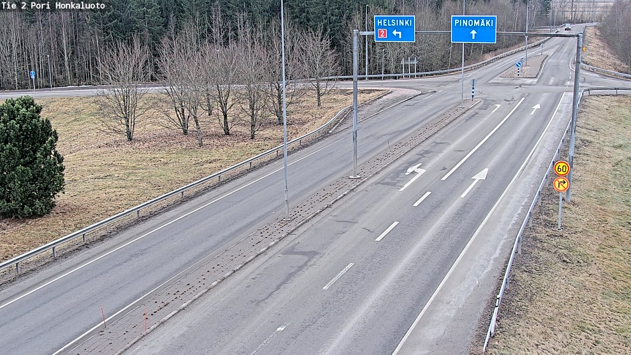 Kelikamerat Kuva Tie 2 Pori, Honkaluoto, Pori, Satakunta