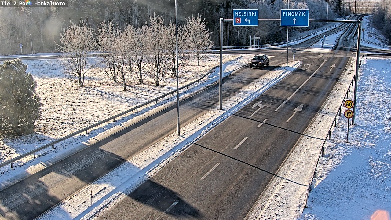 Kelikamerat Kuva Tie 2 Pori, Honkaluoto, Pori, Satakunta