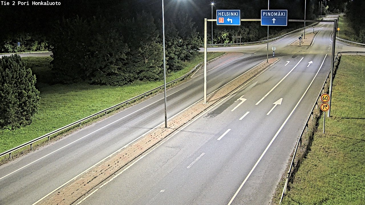 Kelikamerat Kuva Tie 2 Pori, Honkaluoto, Pori, Satakunta