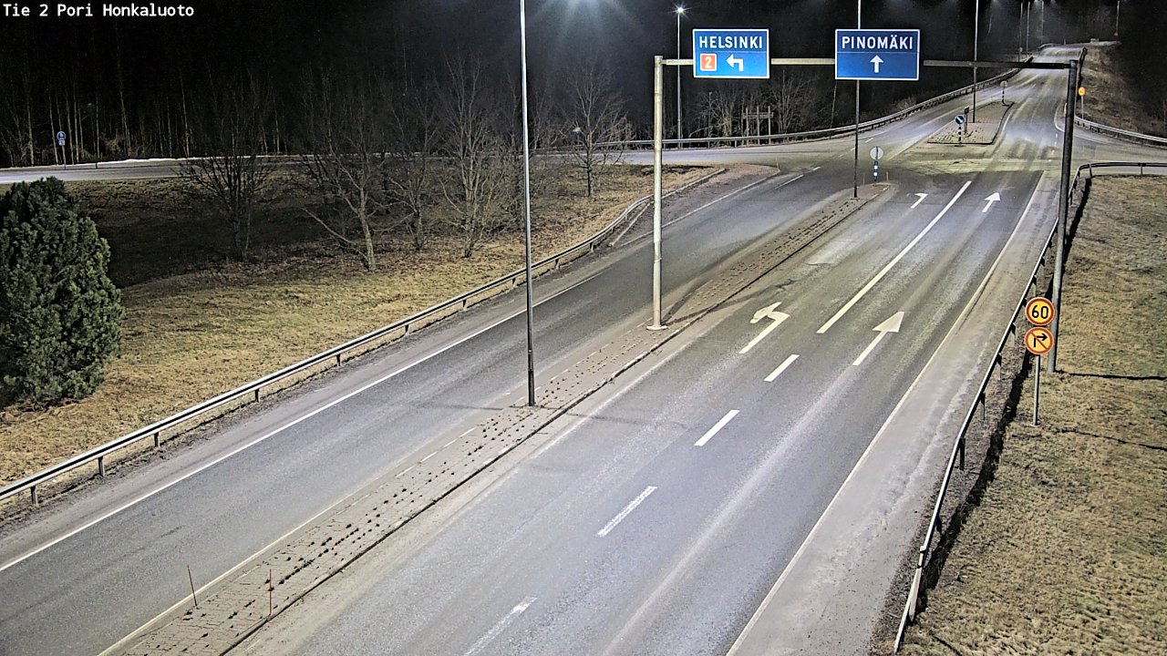 Kelikamerat Kuva Tie 2 Pori, Honkaluoto, Pori, Satakunta