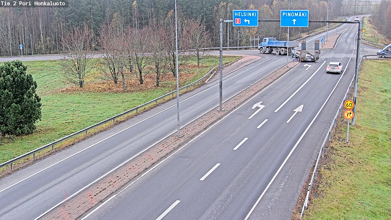 Kelikamerat Kuva Tie 2 Pori, Honkaluoto, Pori, Satakunta