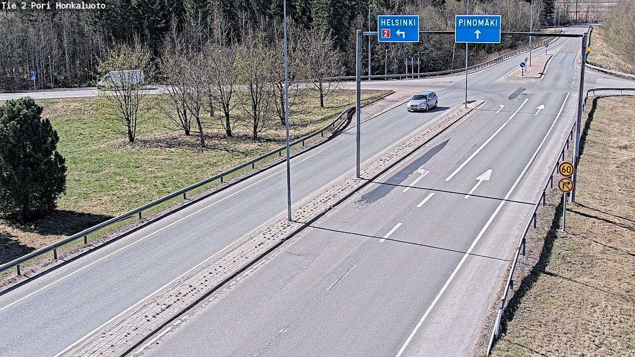 Kelikamerat Kuva Tie 2 Pori, Honkaluoto, Pori, Satakunta