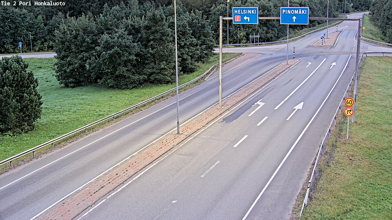 Kelikamerat Kuva Tie 2 Pori, Honkaluoto, Pori, Satakunta