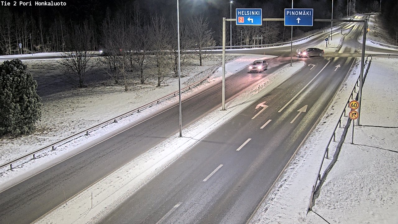 Kelikamerat Kuva Tie 2 Pori, Honkaluoto, Pori, Satakunta