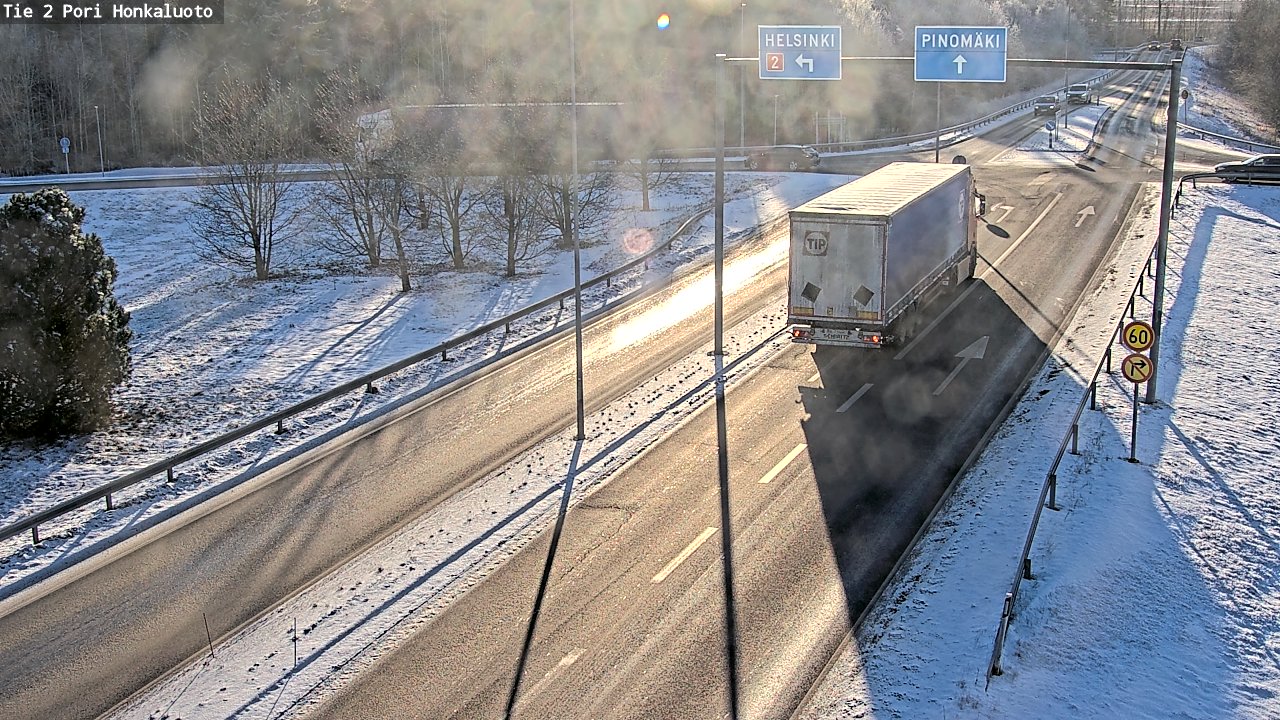 Kelikamerat Kuva Tie 2 Pori, Honkaluoto, Pori, Satakunta