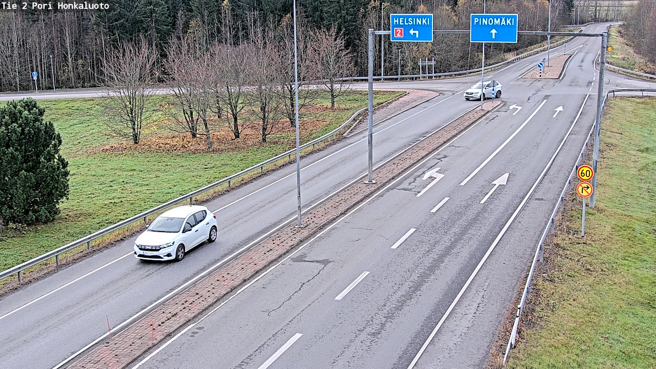 Kelikamerat Kuva Tie 2 Pori, Honkaluoto, Pori, Satakunta