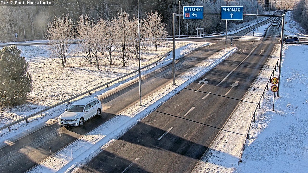 Kelikamerat Kuva Tie 2 Pori, Honkaluoto, Pori, Satakunta