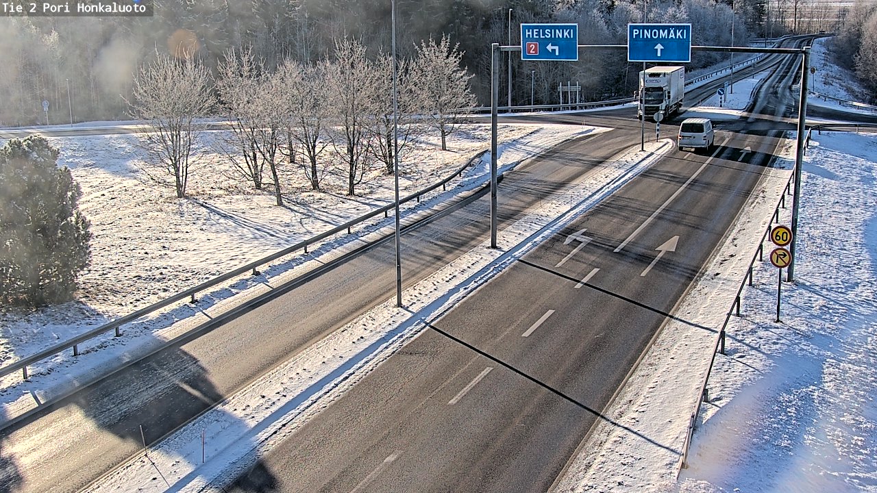 Kelikamerat Kuva Tie 2 Pori, Honkaluoto, Pori, Satakunta