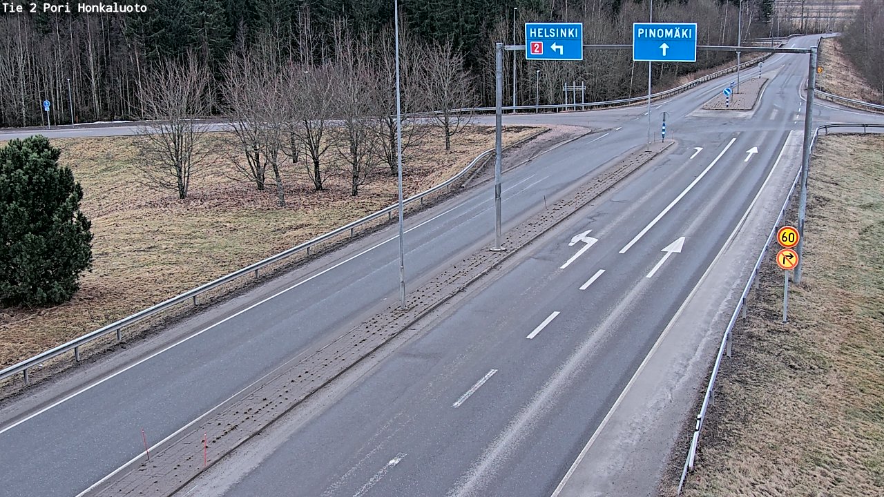 Kelikamerat Kuva Tie 2 Pori, Honkaluoto, Pori, Satakunta