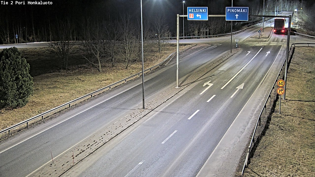 Kelikamerat Kuva Tie 2 Pori, Honkaluoto, Pori, Satakunta