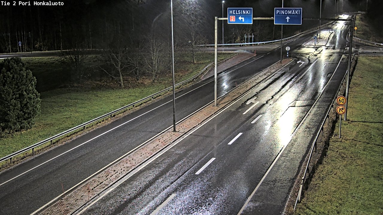 Kelikamerat Kuva Tie 2 Pori, Honkaluoto, Pori, Satakunta