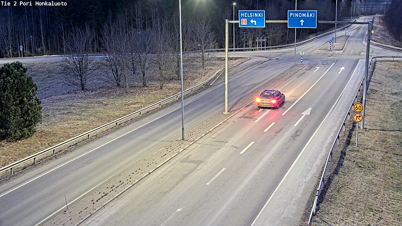 Kelikamerat Kuva Tie 2 Pori, Honkaluoto, Pori, Satakunta