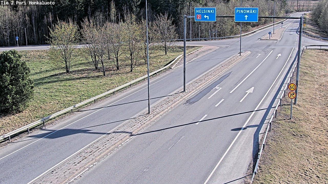 Kelikamerat Kuva Tie 2 Pori, Honkaluoto, Pori, Satakunta