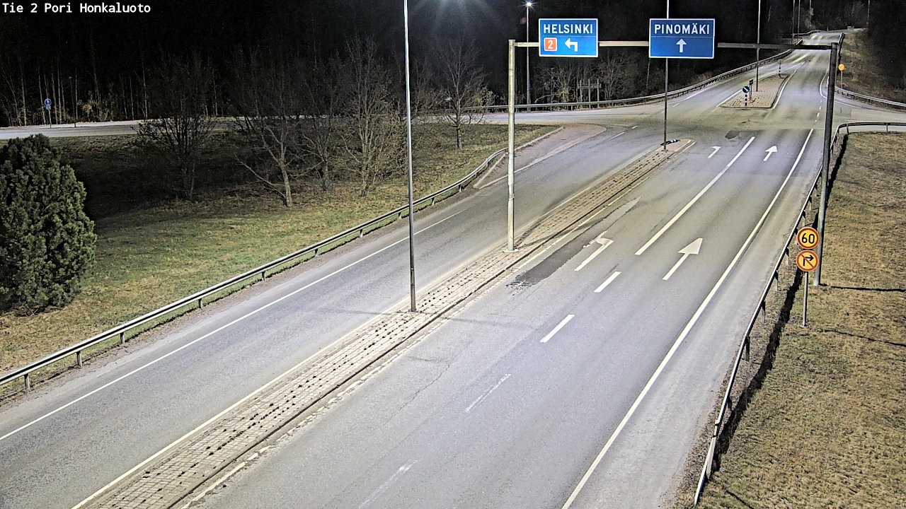Kelikamerat Kuva Tie 2 Pori, Honkaluoto, Pori, Satakunta