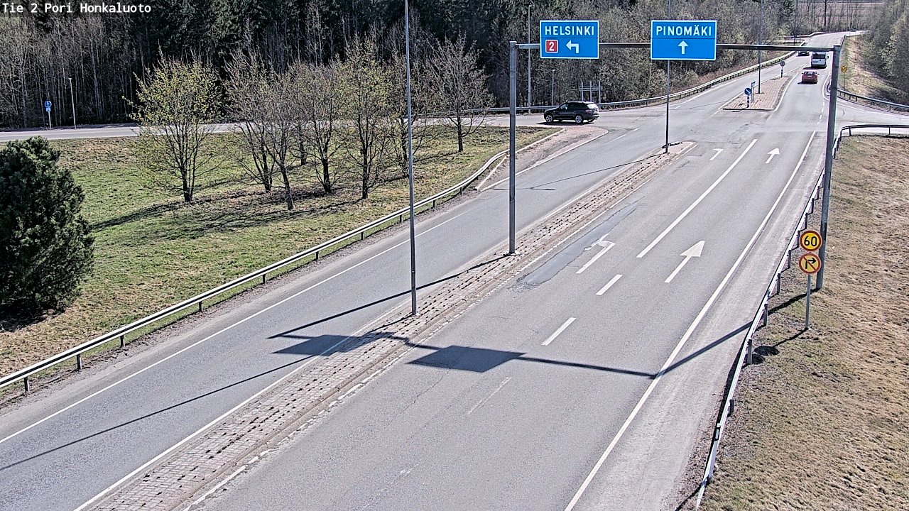 Kelikamerat Kuva Tie 2 Pori, Honkaluoto, Pori, Satakunta