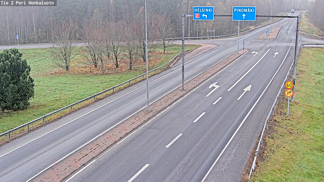 Kelikamerat Kuva Tie 2 Pori, Honkaluoto, Pori, Satakunta