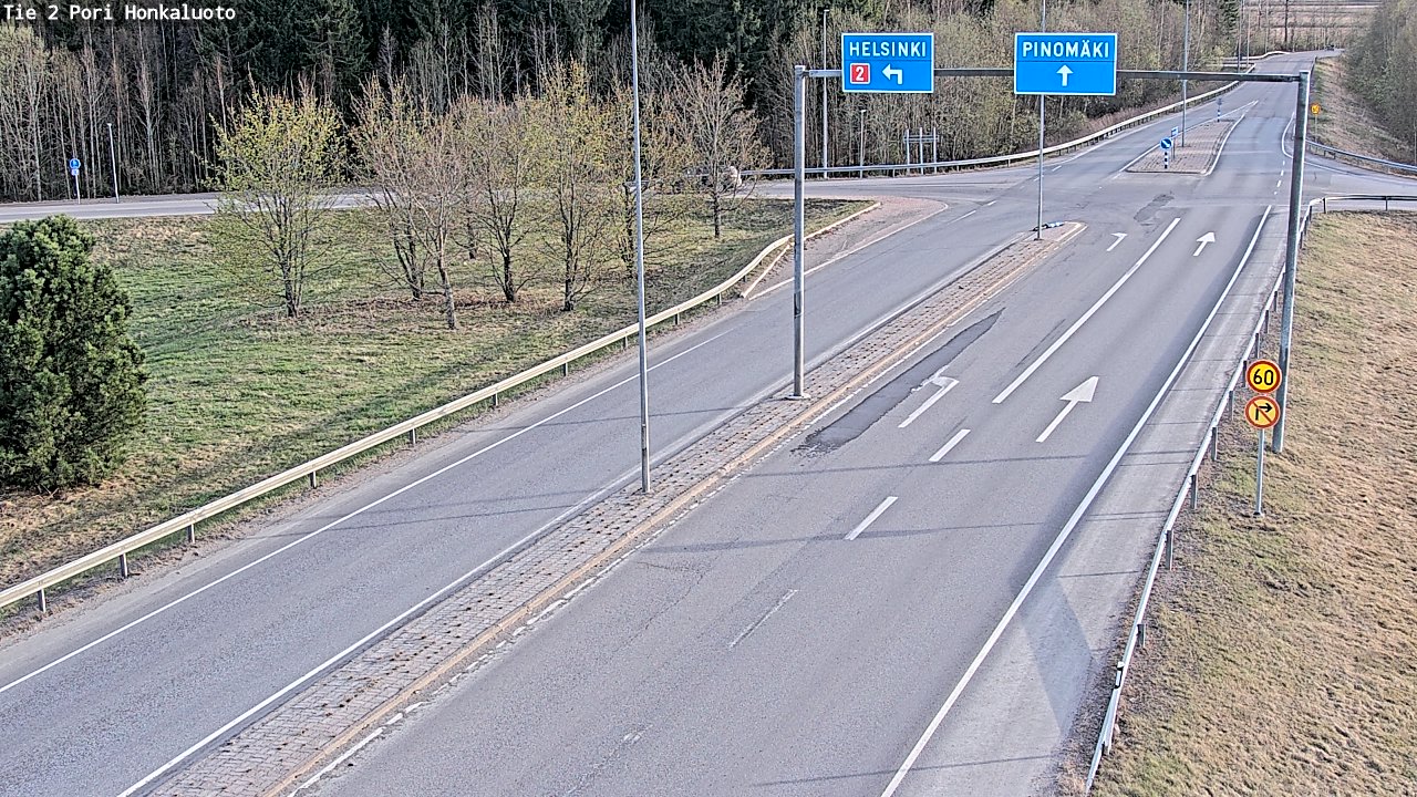 Kelikamerat Kuva Tie 2 Pori, Honkaluoto, Pori, Satakunta