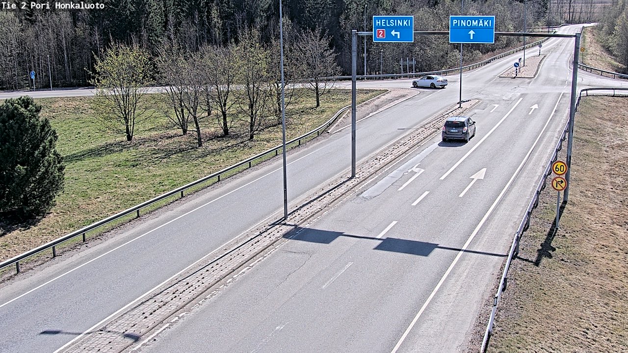 Kelikamerat Kuva Tie 2 Pori, Honkaluoto, Pori, Satakunta