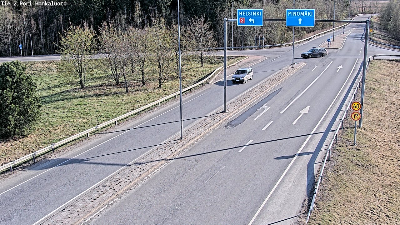 Kelikamerat Kuva Tie 2 Pori, Honkaluoto, Pori, Satakunta