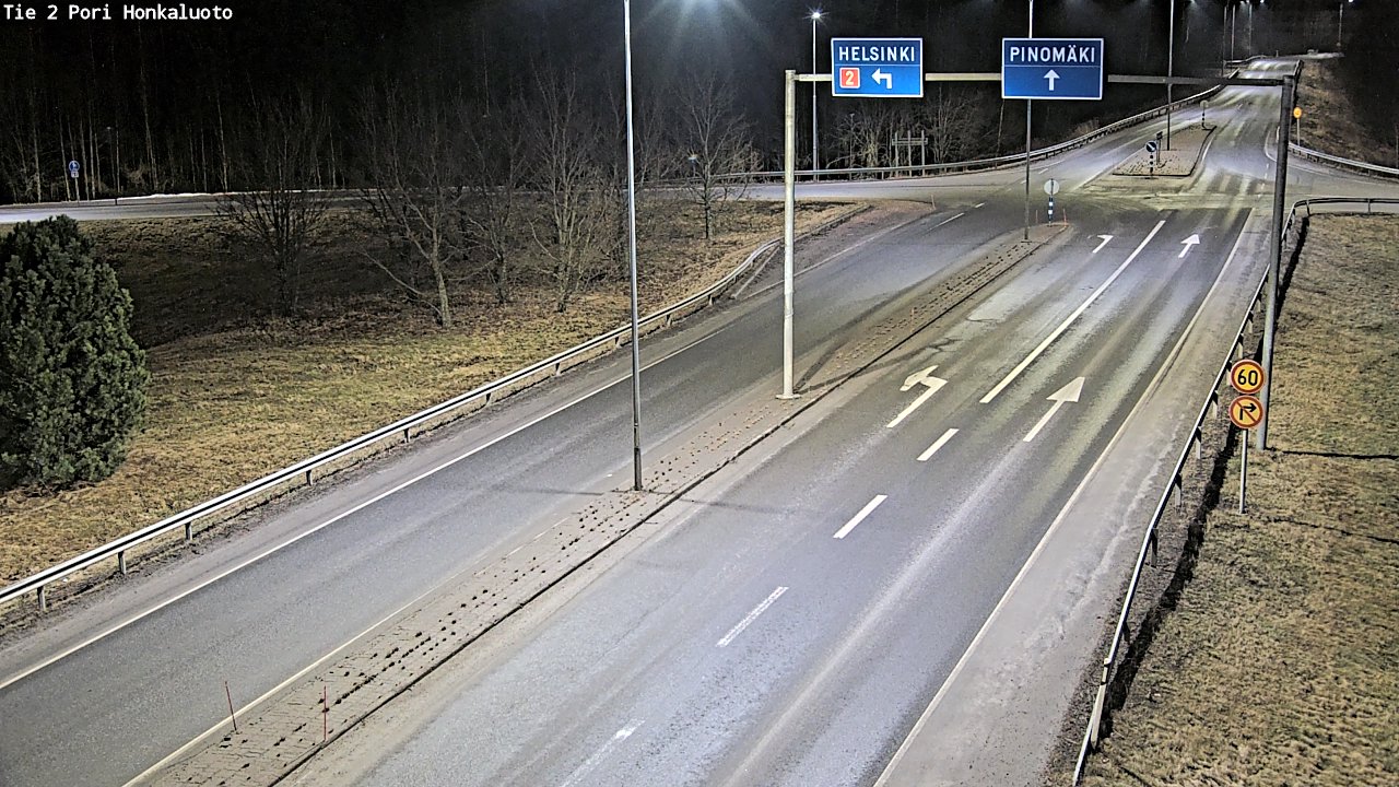 Kelikamerat Kuva Tie 2 Pori, Honkaluoto, Pori, Satakunta