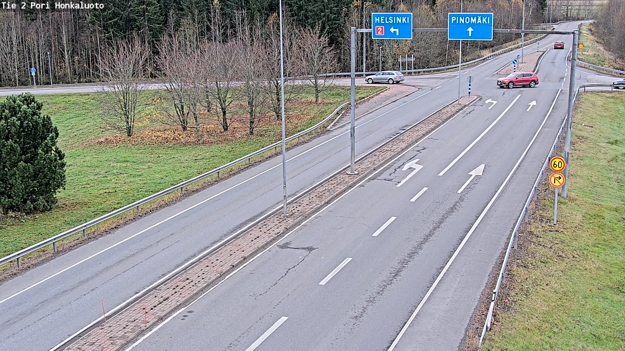 Kelikamerat Kuva Tie 2 Pori, Honkaluoto, Pori, Satakunta