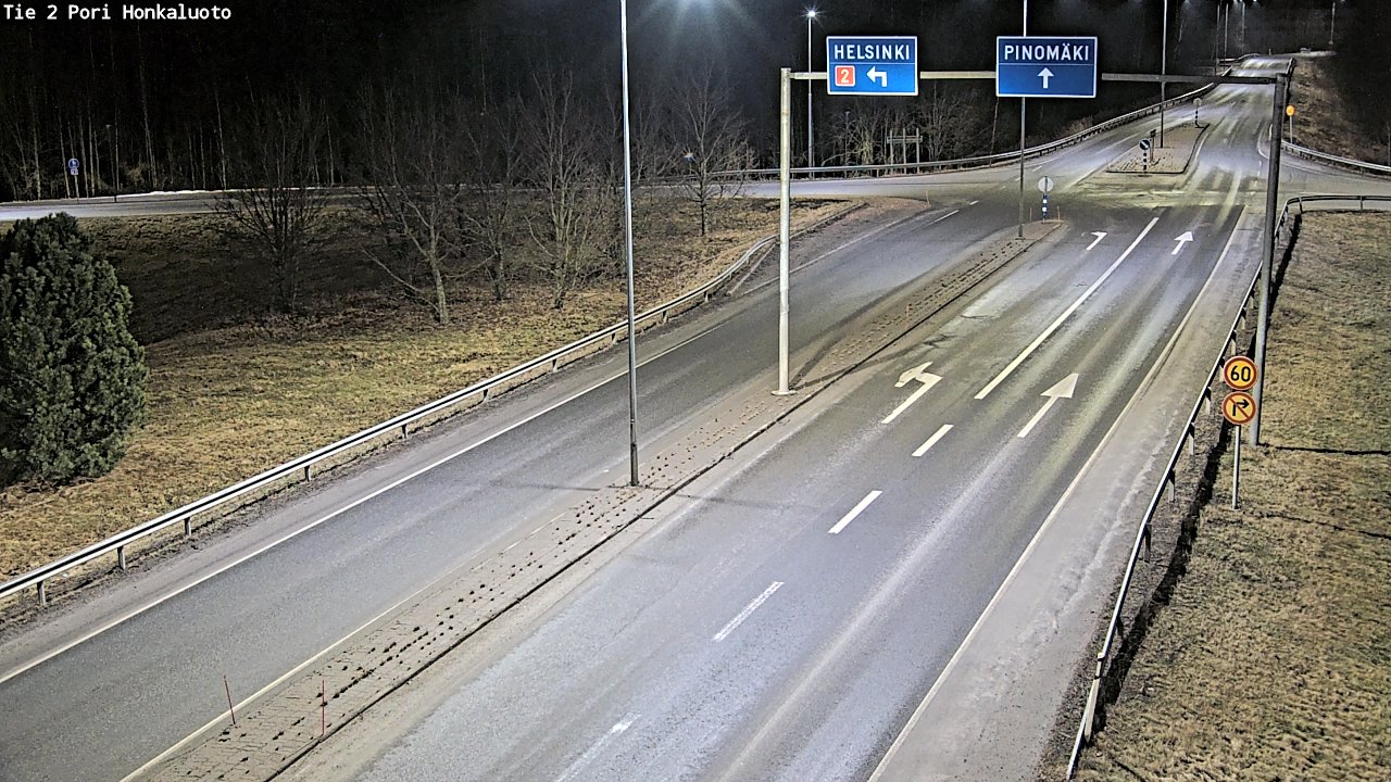 Kelikamerat Kuva Tie 2 Pori, Honkaluoto, Pori, Satakunta