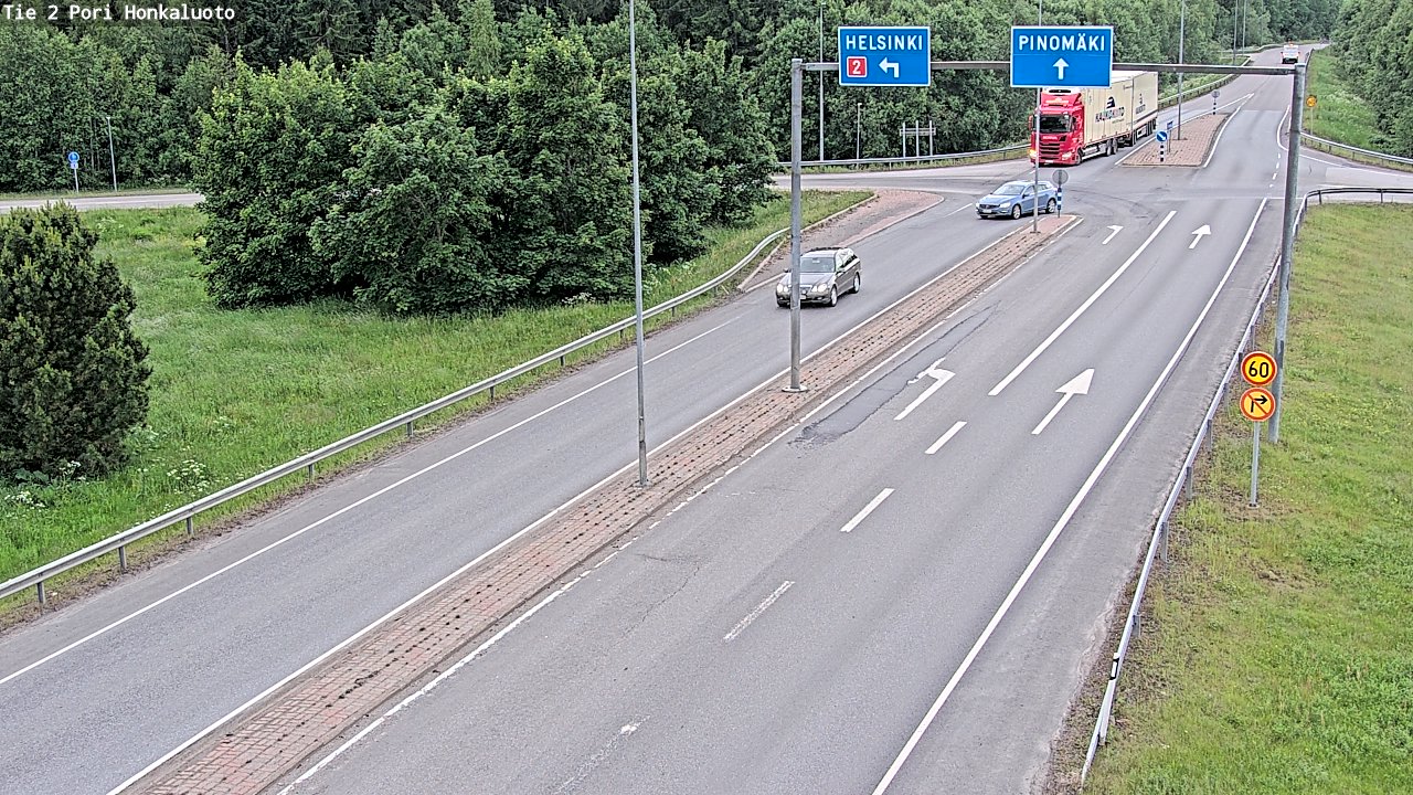 Kelikamerat Kuva Tie 2 Pori, Honkaluoto, Pori, Satakunta