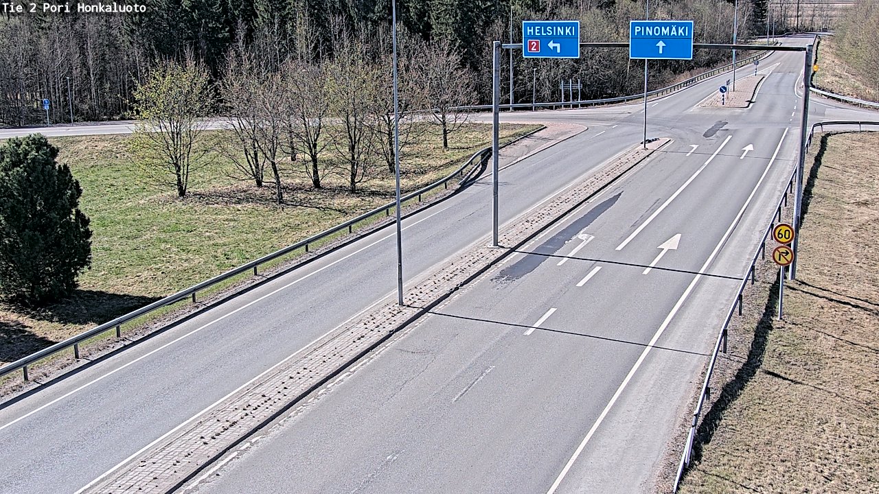 Kelikamerat Kuva Tie 2 Pori, Honkaluoto, Pori, Satakunta