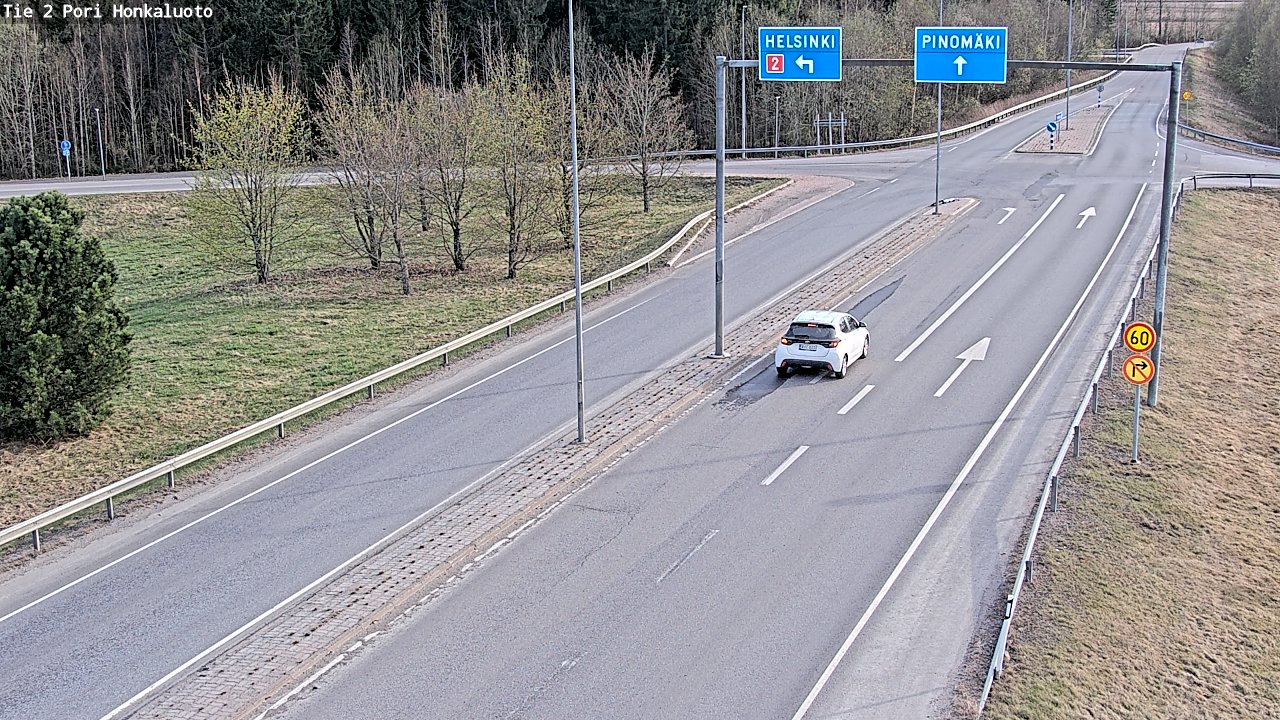 Kelikamerat Kuva Tie 2 Pori, Honkaluoto, Pori, Satakunta