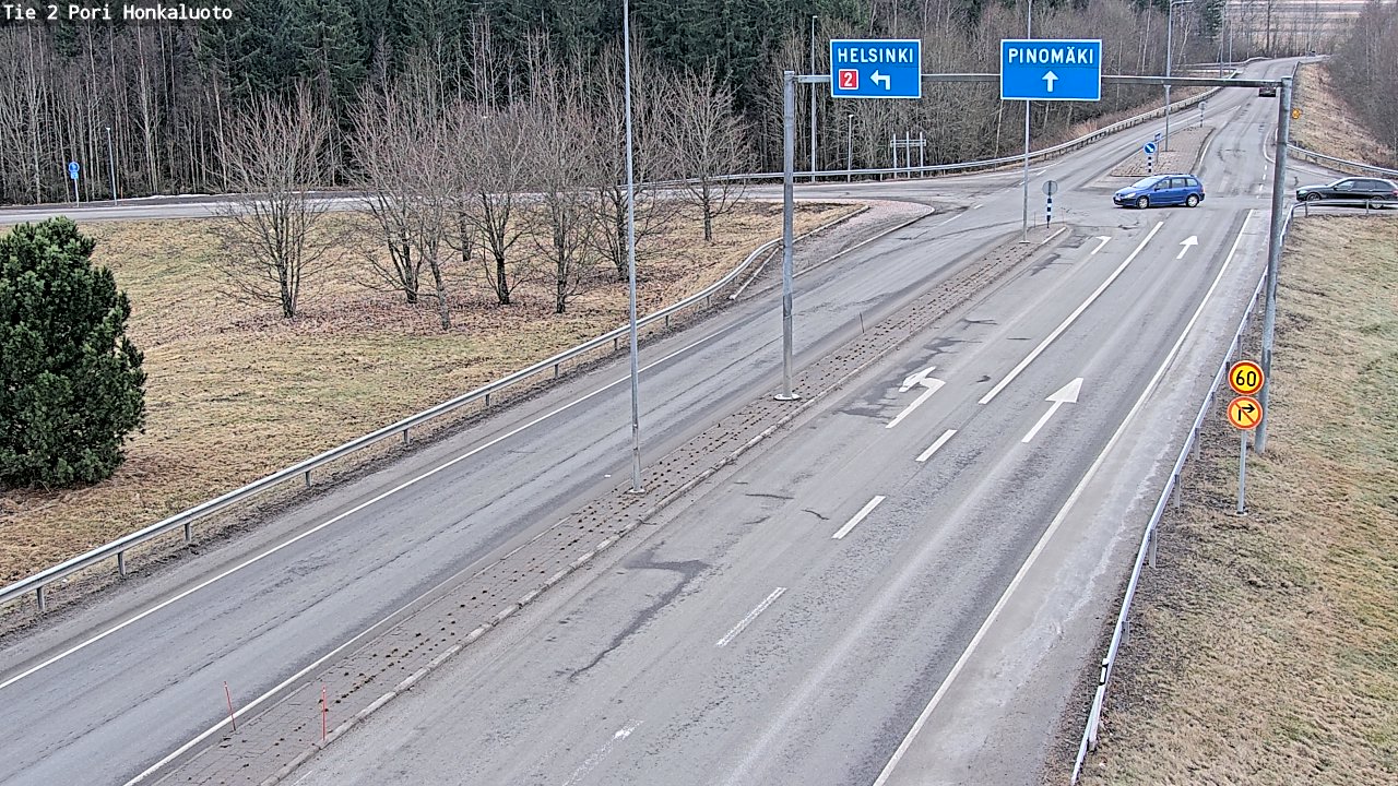 Kelikamerat Kuva Tie 2 Pori, Honkaluoto, Pori, Satakunta