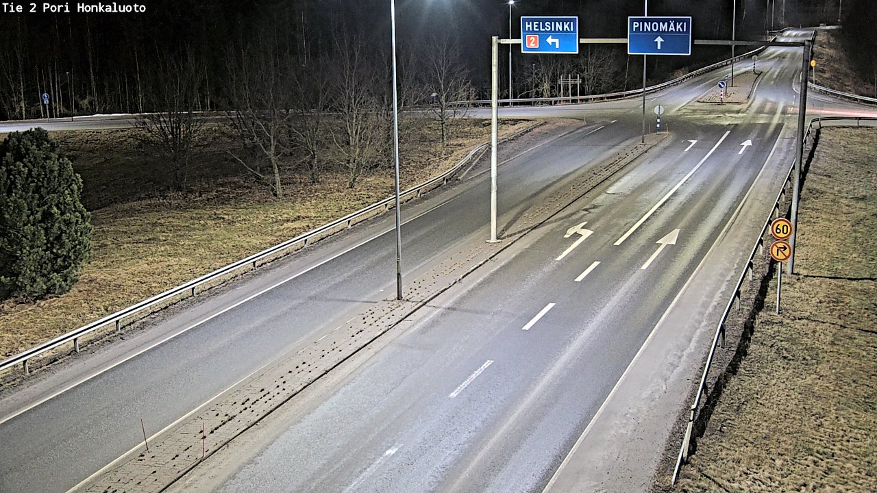 Kelikamerat Kuva Tie 2 Pori, Honkaluoto, Pori, Satakunta