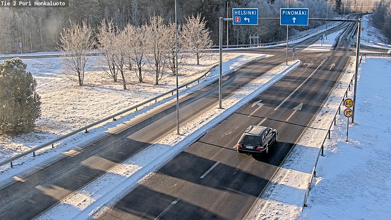 Kelikamerat Kuva Tie 2 Pori, Honkaluoto, Pori, Satakunta