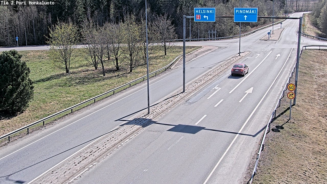 Kelikamerat Kuva Tie 2 Pori, Honkaluoto, Pori, Satakunta