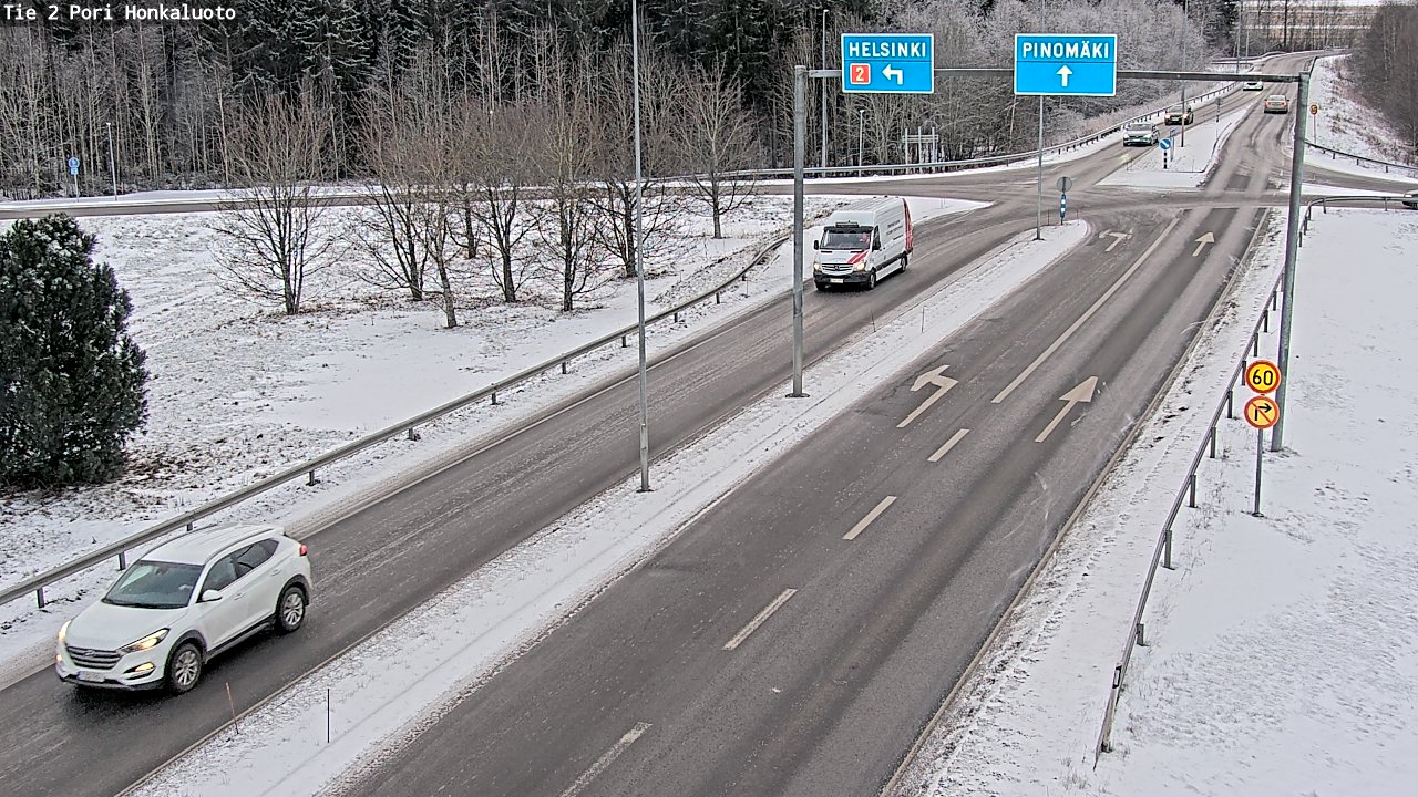 Kelikamerat Kuva Tie 2 Pori, Honkaluoto, Pori, Satakunta