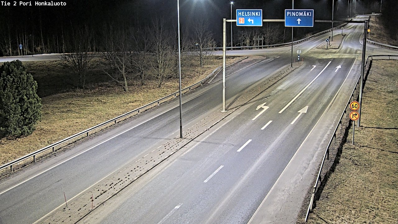 Kelikamerat Kuva Tie 2 Pori, Honkaluoto, Pori, Satakunta