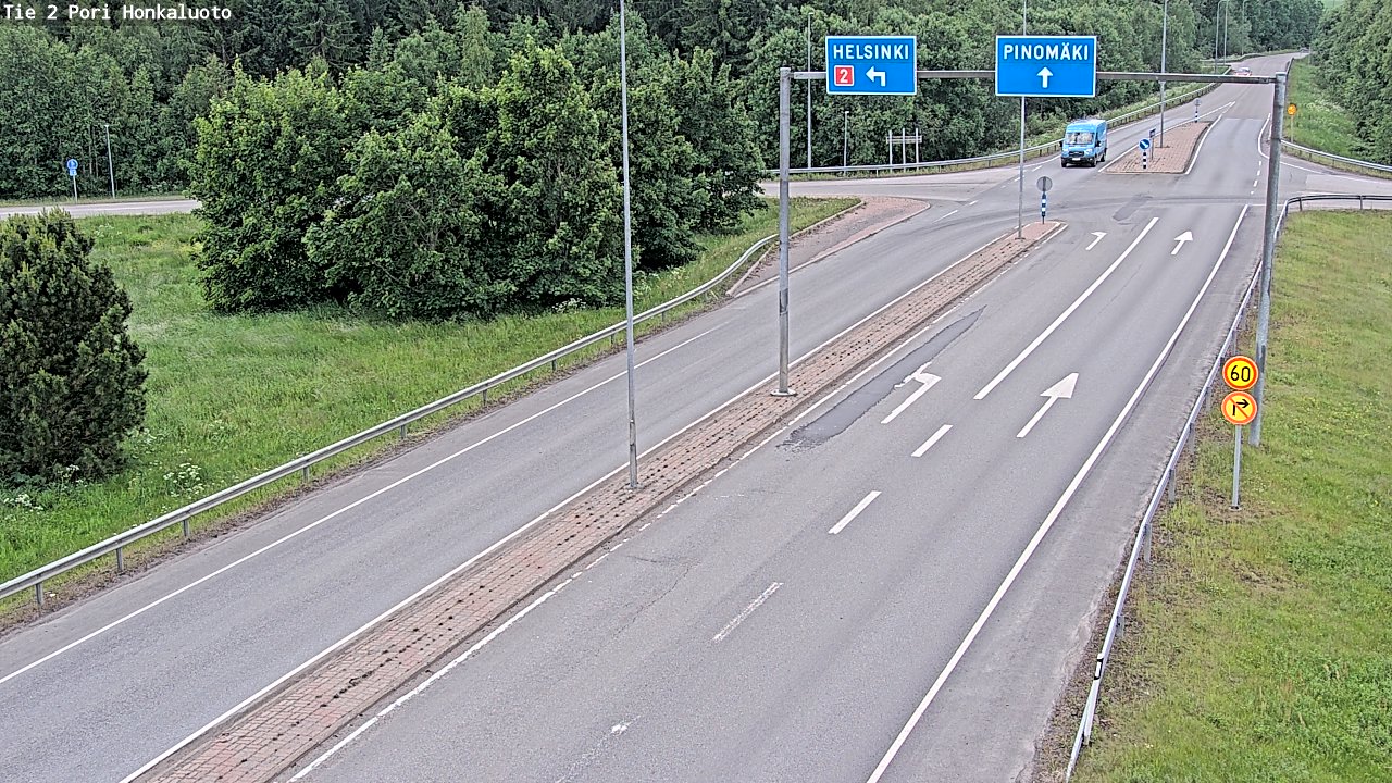 Kelikamerat Kuva Tie 2 Pori, Honkaluoto, Pori, Satakunta