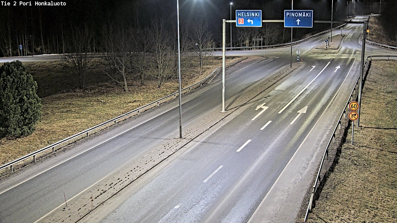 Kelikamerat Kuva Tie 2 Pori, Honkaluoto, Pori, Satakunta