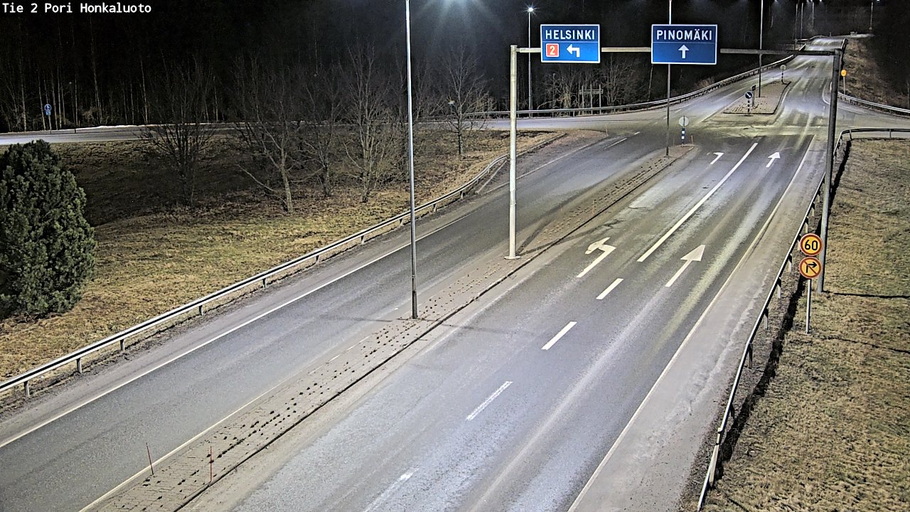 Kelikamerat Kuva Tie 2 Pori, Honkaluoto, Pori, Satakunta