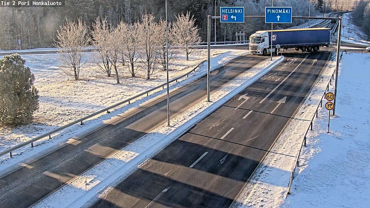 Kelikamerat Kuva Tie 2 Pori, Honkaluoto, Pori, Satakunta