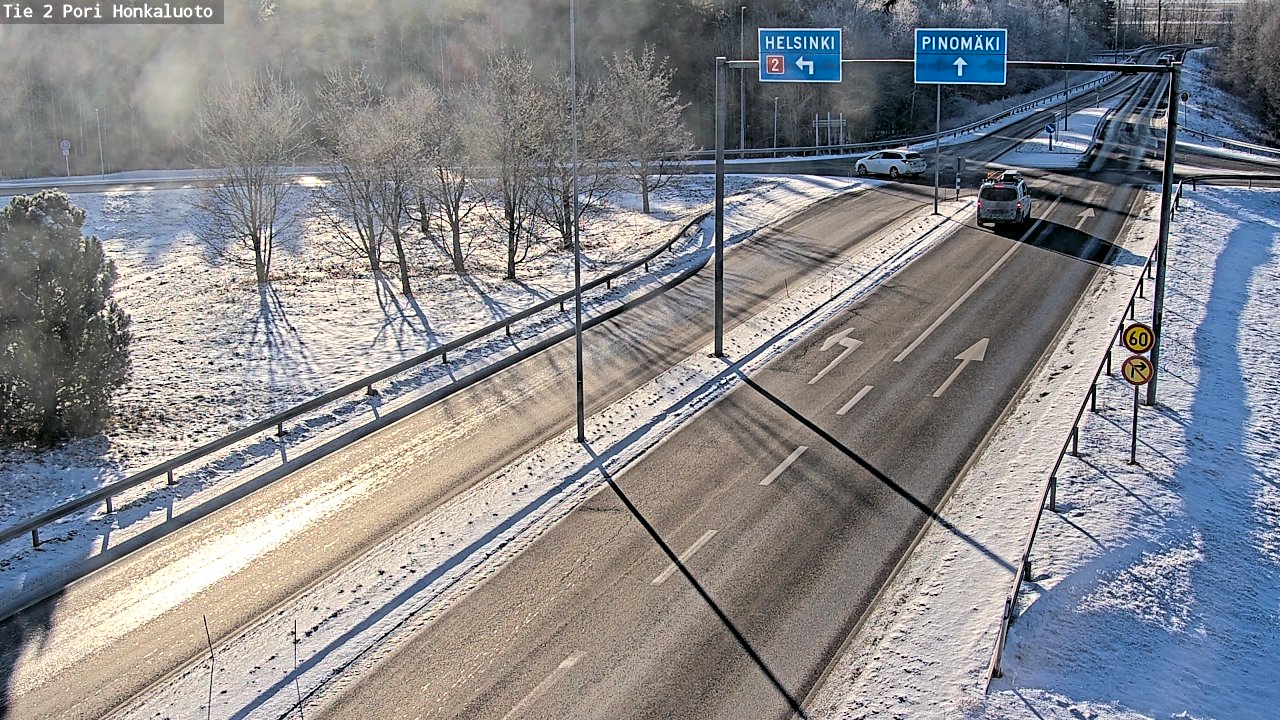 Kelikamerat Kuva Tie 2 Pori, Honkaluoto, Pori, Satakunta